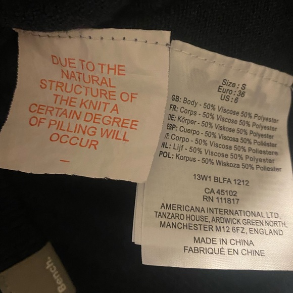 Bench long length lightweight sweater - Picture 3 of 3